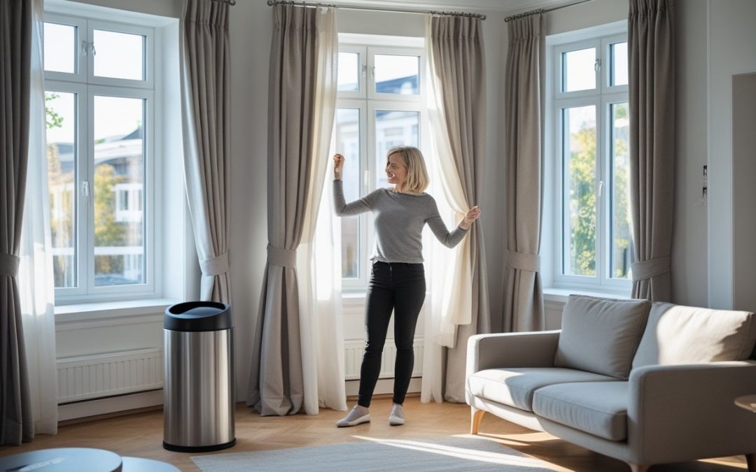 Sådan skaber du et stilfuldt hjem i Helsingør med de rette gardiner og en skraldespand med låg tilbud